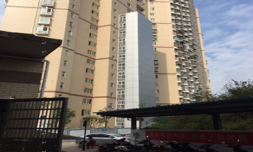 長沙市谷山樂園小區老房子加裝電梯案例
